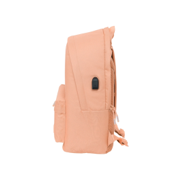 Mochila para Portátil Munich Basic Melocotón 31 x 44 x 18 cm