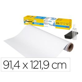 Superficie Adhesiva de Borrado En Seco 0,914X1,219M Super Sticky Flex Write Rollo Fws4X3 Post-It 7100197624