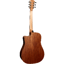 LAG Tramonatne 70 Guitarra Acústica Dreadnought Cutaway Natural Tapa de Abeto Engelmann Macizo Fondo y Aros de Caoba