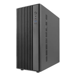 Coolbox A850 Caja PC Torre ATX Negra con USB-C, USB 3.2 Gen1 y 1 Ventilador Incluido para Tarjetas Gráficas hasta 330mm