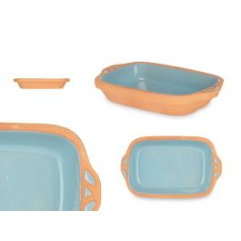 Cazuela Barro Rectangular Asas 23Cm Turquesa La Dehesa (8 Unidades) Precio: 26.8899994. SKU: B12YRYKSJM