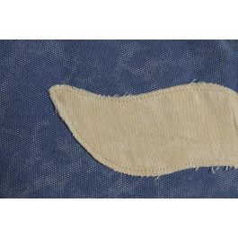 DKD Home Decor Bolso Atlantico Azul Beige 24 x 50 x 60 cm (4 Unidades)