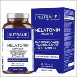 NUTRALIE Melatonina Complex Pasiflora Valeriana 60 Cápsulas para Conciliar el Sueño Precio: 16.5. SKU: B17F2D2ZN3