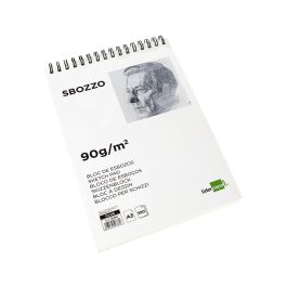 Bloc Dibujo Liderpapel Esbozos Espiral A3 297x420 mm 100 Hojas 90 gr-M2 Sin Recuadro