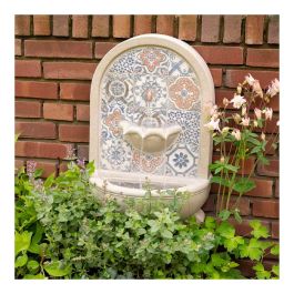 Lumineo Fuente de agua Vintage 36x22x54cm para Exterior, Resina, IP44, Incluye Transformador