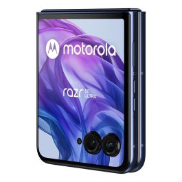 Motorola razr 50 Ultra Smartphone Plegable 5G 512GB 12GB RAM, Pantalla 6.9" pOLED 165Hz, Doble Cámara 50MP, Android 14, Azul Medianoche