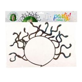 Diadema Con Serpientes Multicolor Estilo Medusa Mujer Adulta