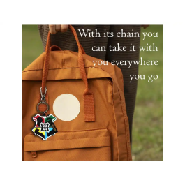 Wondee Llavero USB Harry Potter Hogwarts 32GB con Adaptador USB C