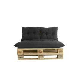 Kit palet clásico - colchón pizarra + 2 cojines respaldo - JARDÍN PRIVADO Precio: 75.68999999. SKU: B1H2KL8Q8X