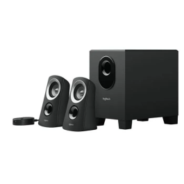 Logitech Z313 Altavoces 2.1 con Cable 25W RMS Subwoofer Compacto y Control de Volumen Fácil Instalación