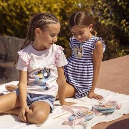 Vestido single jersey bluey 4 años