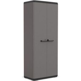 Armario utilitario KIS Più - 68 x 39 x 166 cm - gris antracita y negro Precio: 133.9924597. SKU: B1C27FD75J