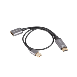 Lanberg Adaptador USB Tipo A a HDMI 4K 3840x2160p DisplayPort Hembra Plata 0.2m Precio: 16.68999948. SKU: B1D4ZHTZVP