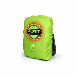 Port Designs POR1685165592336 Funda Lluvia Universal con LED Recargable para Mochilas hasta 25L / Portátiles 14-15.6 pulgadas