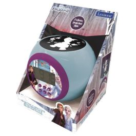 Lexibook Rl977Fz Reloj Despertador Infantil Proyector con Luz Nocturna de 3 Colores Frozen