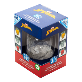 PYRAMID Vaso 3D doble pared Spiderman Marvel