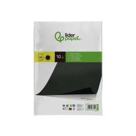 Liderpapel Papel Carbon Negro DIN A4 Bolsa de 10 Hojas