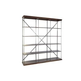 Estanteria Loft DKD Home Decor Marron Gris Claro 43 x 220 x 213 cm Estanteria Loft DKD Home Decor Marron Gris Claro 43 x 220 x 213 cm