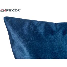 Giftdecor Cojín de Terciopelo Azul 60x60 cm - Poliéster (4 Unidades) Giftdecor Cojín de Terciopelo Azul 60x60 cm - Poliéster (4 Unidades)