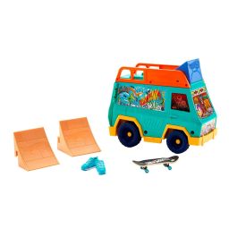 Hot Wheels Jgg91 Playset Furgoneta Skate con Tabla Fingerboard Tony Hawk, Rampas y Accesorios Móviles Precio: 27.98999951. SKU: B19MA6HCFP