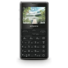 Emporia PRIME M76 LTE Teléfono Senior 4G con Teclado, Pantalla 2.31", Cámara 2 MP, 64 MB RAM, 128 MB ROM, 1400 mAh, Color Negro