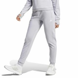 Pantalón Largo Deportivo Adidas Aeroready Game Go Gris Mujer