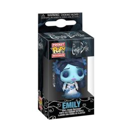 Funko 87243 POP! KEYCHAIN (EXC) Emily con Mariposas - Llavero Exclusivo de La Novia Cadáver de Tim Burton para Coleccionar