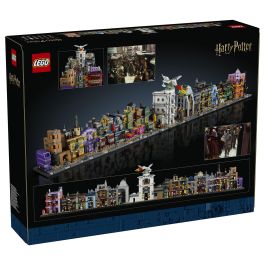 LEGO Harry Potter 76444 Tiendas Mágicas del Callejón Diagon, Juego de Construcción 2750 Piezas