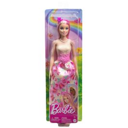 Barbie Dreamtopia Princesa Rosa Hrr08 Muñeca con Vestido y Tiara