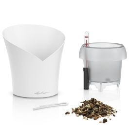 Lechuza LEC4008789139603 Maceta ORCHIDEA ALL-IN-ONE Blanco mate