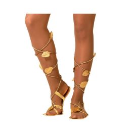 Sandalias Doradas Talla Única para Dioses, Diosas, Emperadores o Faraones Precio: 4.49999968. SKU: B19HGK7TJ4