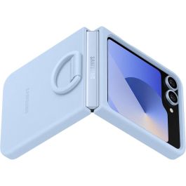 Samsung EF-PF741TLEGWW Funda Silicona con Anilla para Galaxy Z Flip6, 17 cm (6.7"), Azul