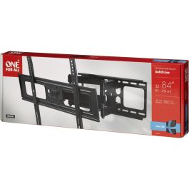 One For All Soporte de Pared Giratorio para TV WM4661 para TV de 32 a 84 Pulgadas Negro