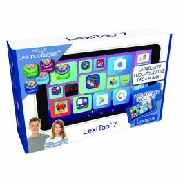 Lexibook LexiTab Master 7 Tablet educativa para niños 6-14 años, HD 7", procesador Quad Core, 1GB RAM, Android, control parental, con cubierta protectora. Lexibook LexiTab Master 7 Tablet educativa para niños 6-14 años, HD 7", procesador Quad Core, 1GB RAM, Android, control parental, con cubierta protectora.