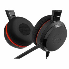 Jabra EVOLVE 30 II UC Stereo Auriculares Profesionales con Cable USB/Jack para Llamadas y Música - Diseño On-Ear Cómodo