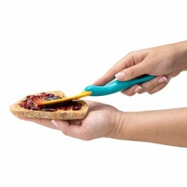 OTOTO OT887 Espátula para Rebañar Tarros Splatypus Plástico/Silicona Azul/Amarillo Apta Lavavajillas Sin BPA