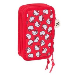 Plumier Escolar Safta Triple 37 Piezas Hello Kitty Iconic 195x125x55 mm Plumier Escolar Safta Triple 37 Piezas Hello Kitty Iconic 195x125x55 mm