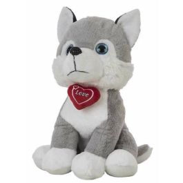 Peluche husky corazón 48 cm Precio: 15.7663. SKU: B14XPMWHNL