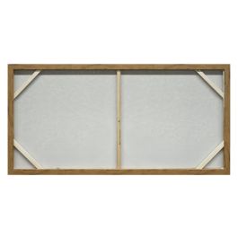 DKD Home Decor Cuadro Tradicional Árbol Lienzo Ps Dorado Gris 140x70x3.7 cm (2 Unidades)