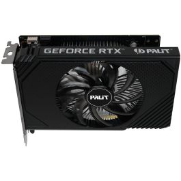 Palit GeForce RTX 3050 StormX 6GB GDDR6 – Tarjeta Gráfica con 1 Ventilador, PCI Express 4.0, 7680x4320 Píxeles