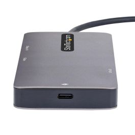 Hub USB Startech 120B-USBC-MULTIPORT Gris 15 W