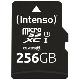 Tarjeta de Memoria Micro SD con Adaptador INTENSO 3423492 256 GB Precio: 24.58999994. SKU: S0226685