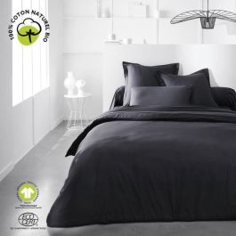 Today TOD3574643513038 Juego de cama algodón orgánico Certificado GOTS Carbón 240x260 cm