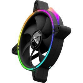Zalman ZM-RFD120A Ventilador de Carcasa para PC 12 cm Negro con Iluminación LED Multi y 1500 RPM