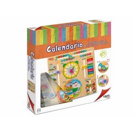 Cayro Calendario de Madera Multilingüe para Niños - Idiomas: Español, Inglés, Francés, Italiano, Portugués, Alemán - Edad 3 a 10 Años Precio: 15.9236. SKU: B1CQAS5TSL
