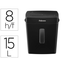Fellowes Destructora P-42C 8 Hojas Partículas Grapas Tarjetas Seguridad P-4 Papelera 15 L Precio: 74.50000008. SKU: B15PHBYLDD