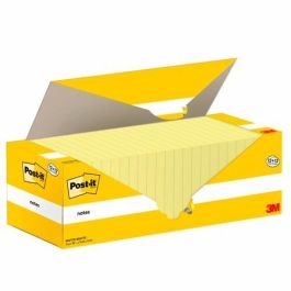 Post-It Bloc Notas Adhesivas 654 100H 76x76 Canary Yellow Pack 12 Ud + 12 Ud Gratis Precio: 17.99000049. SKU: B1HSE8S48M