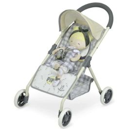 2x1!! silla de muñeca con muñeca de cuerpo blando, apta para muñecas de hasta 50 cm.