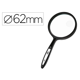 Q-connect Lupa Cristal Bifocal 62 mm Mango Curvo 2 y 4 Aumentos Precio: 6.50000021. SKU: B19SJRPTBN