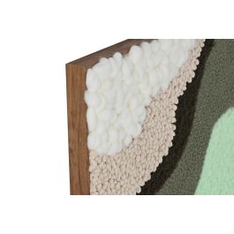 DKD Home Decor Cuadro Moderno Abstracto Multicolor Negro 60 x 80 x 4 cm (2 Unidades)